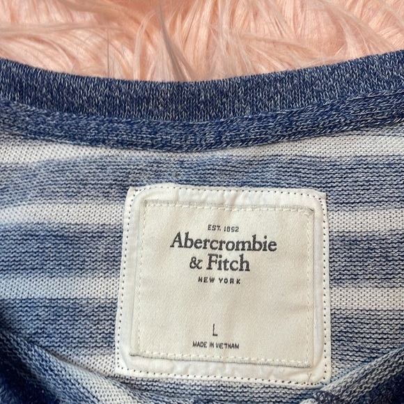 Abercrombie & Fitch Stripe Sweater Size Large - Picture 3 of 5